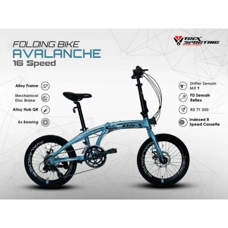 Xe đạp gấp TREX AVALANCHE Lipat