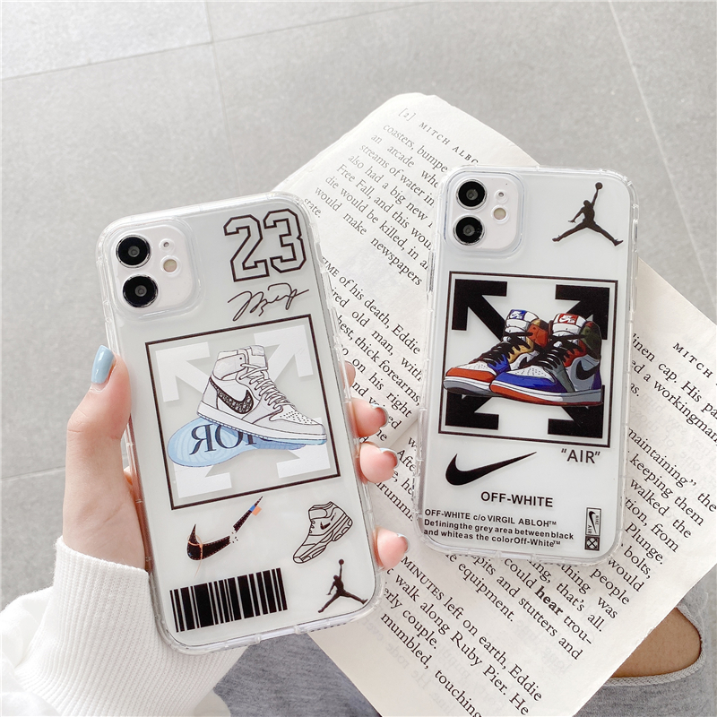 Ốp Điện Thoại Dẻo Trong Suốt In Logo Nike Air Jordan Aj1 Cho Iphone 11 12 Mini 11 Pro Max 7 8 Plus X Xr Xs Max No.23 | BigBuy360 - bigbuy360.vn