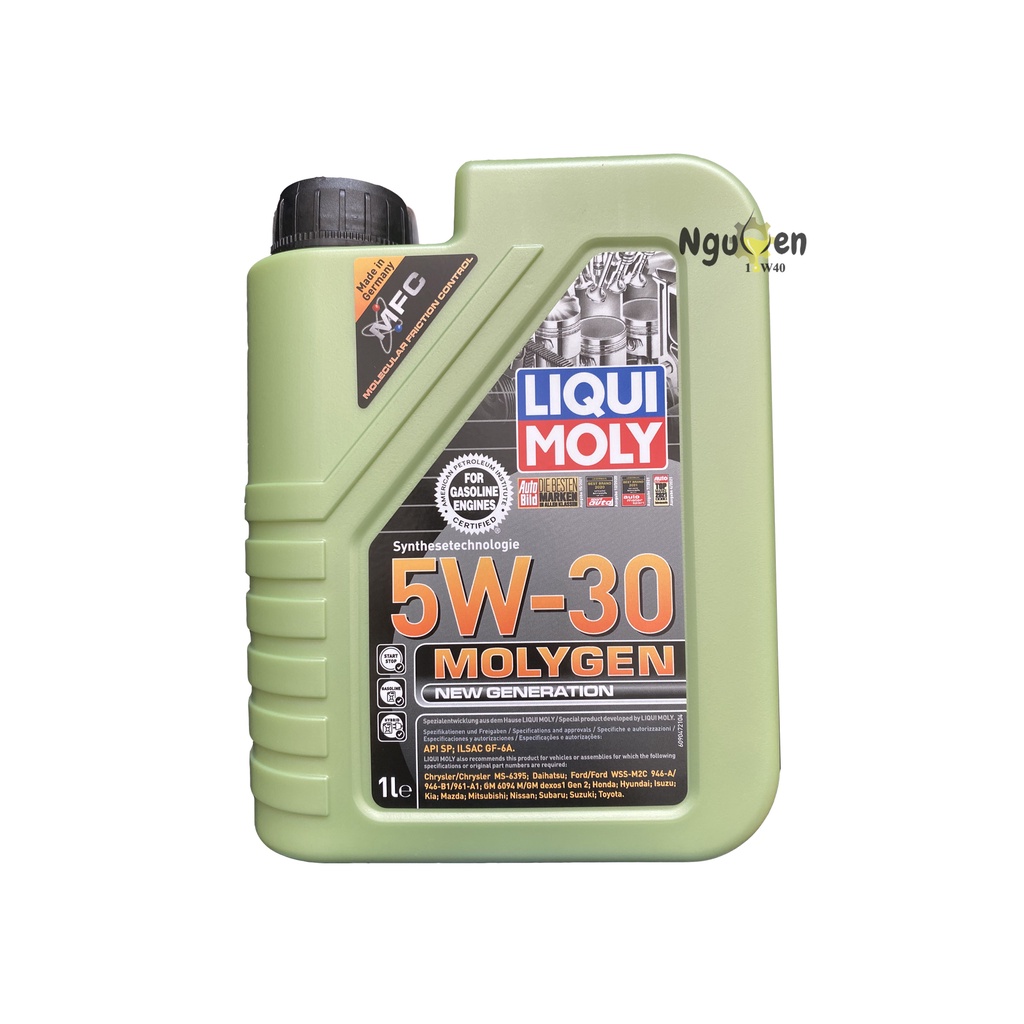 Nhớt Liqui Moly MolyGen 5w30 1L cho xe tay ga