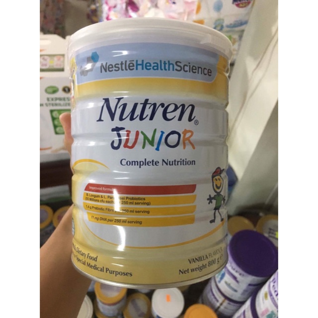 Sữa bột Nutren Junior cho trẻ biếng ăn (1-10 tuổi)