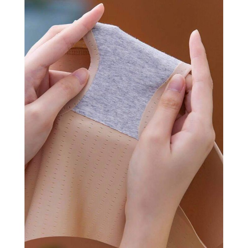 Quần độn mông thông hơi cạp cao tạo hông mút cố định không xê dịch S123