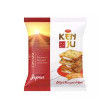 Bánh quy KENJU kem dẻo,Thương hiệu Richy, Bánh Nougat hành túi 186g