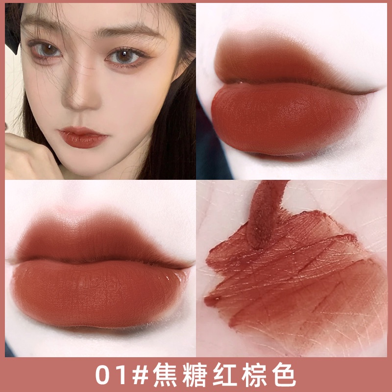 Son Môi Minshzee Chính Hãng Chất Nhung Lì Dưỡng Ẩm Lâu Trôi Không Phai Màu