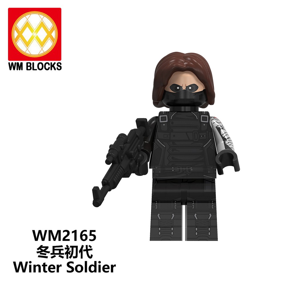 Xếp Hình Minifigures The Falcon , Winter Soldier - Đồ Chơi Lắp Ráp non-lego WM6117 [A11]