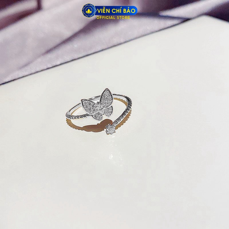 Nhẫn bạc nữ Beauty Butterfly new chất liệu bạc 925 thời trang phụ kiện trang sức nữ thương hiệu Viễn Chí Bảo N400020