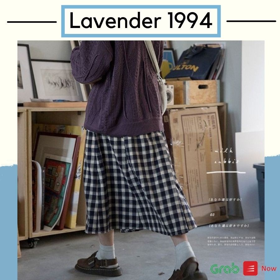 [QUÀ TẶNG DÂY BUỘC TÓC BẠN NHÉ]Chân váy dài thô phong cách VINATAGE, chân váy kẻ ô kiểu dáng Hàn Quốc phù hợp đi chơi đi | BigBuy360 - bigbuy360.vn