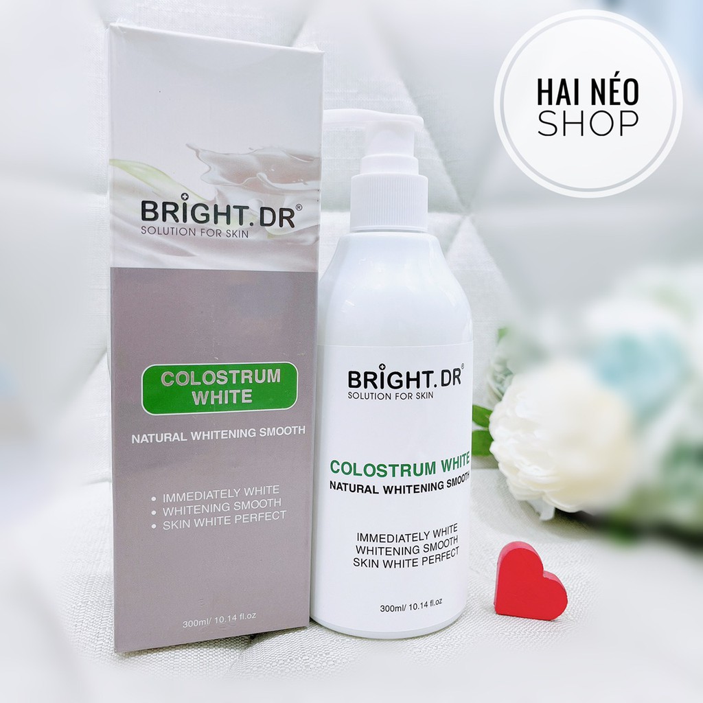 [DATE 10/23] SỮA NON TẮM DƯỠNG TRẮNG COLUSTRUM BRIGHT 300ML