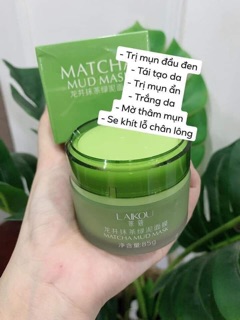 Mặt nạ matcha mud mask laiko