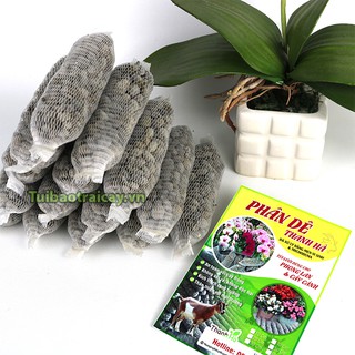 10 túi phân dê cho lan dài 10cm - GT7