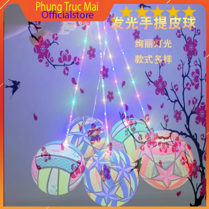 Bóng thắp sáng  siêu đẹp có dây đèn lồng trung thu hot 2022