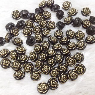 Cúc áo hoa hồng nút sơ mi charm kiểu dễ thương size 1.3cm