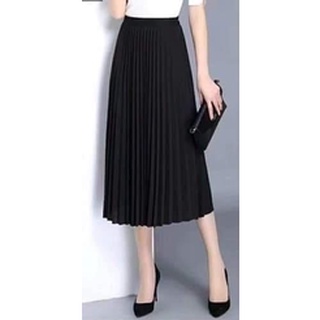 Chân váy xếp ly dài ( chân váy dập ly)