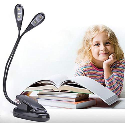 LED Table Clip Standing Reading Night Lamp