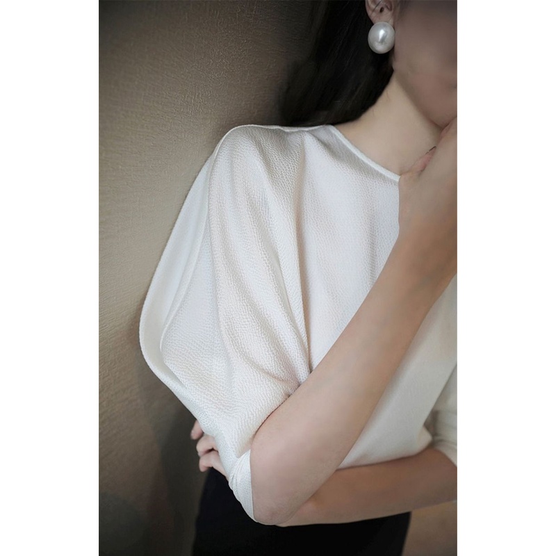 áo sơ mi voan tay ngắn thời trang nữ