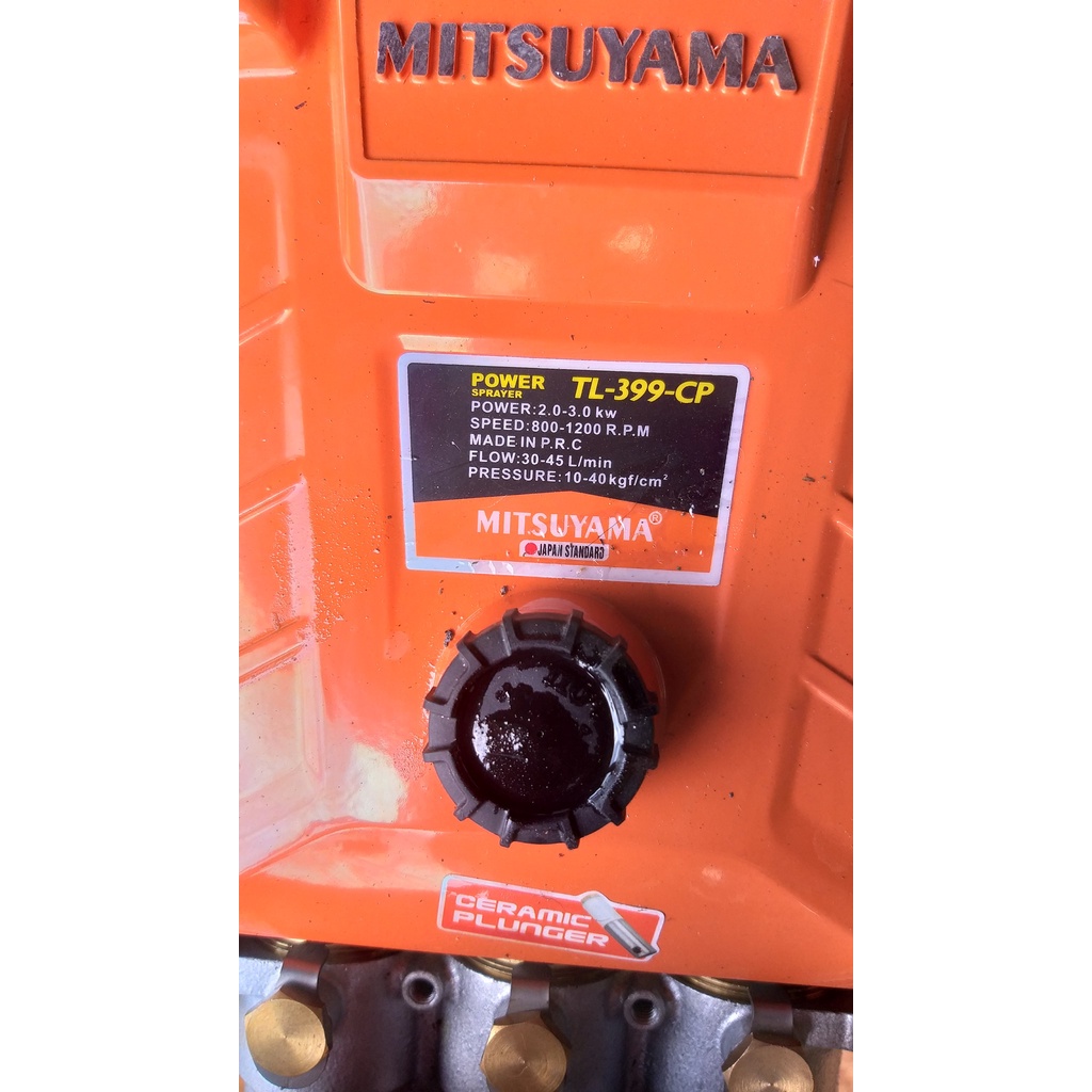 Đầu Phun Xịt Áp Lực 2HP Mitsuyama TL-399-CP, Hàng Chính Hãng
