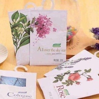 Túi thơm hạt khô treo tủ quần áo