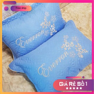 Đôi vỏ gối đầu Cotton satin nhiều màu - 45cm x 65cm