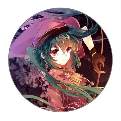 (m01) Huy hiệu cài áo IN HÌNH Miku Hatsune anime chibi dễ thương tiện lợi