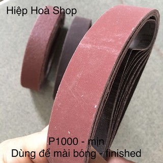 Dây đai 330x30mm và 330x15mm - Nhám vòng cho máy mài nhám mini