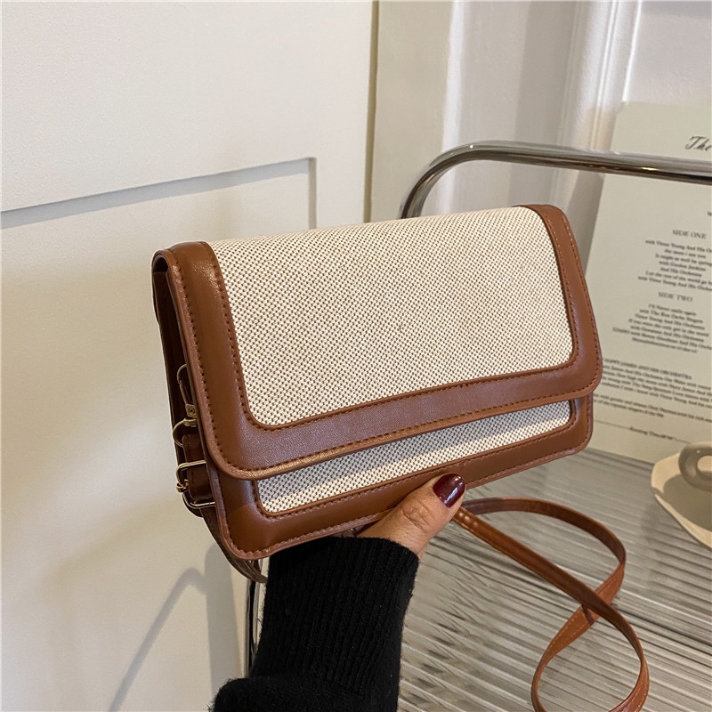 Túi Đeo Vai Hình Vuông Cỡ Nhỏ Thiết Kế Đơn Giản Thời Trang Hàn Quốc 2022 Cho Nữ