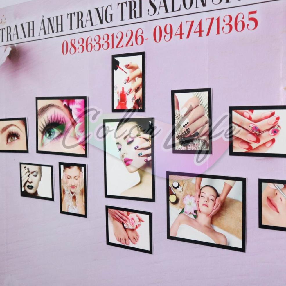 TRANH NAIL MI TRANG TRÍ QUÁN NAIL SIÊU ĐẸP GIÁ XƯỞNG SEONAIL3 ÁNH DƯƠNG SIÊU BỀN BẢO HÀNH 2 NĂM