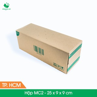 Thùng carton MC2 25x9x9cm