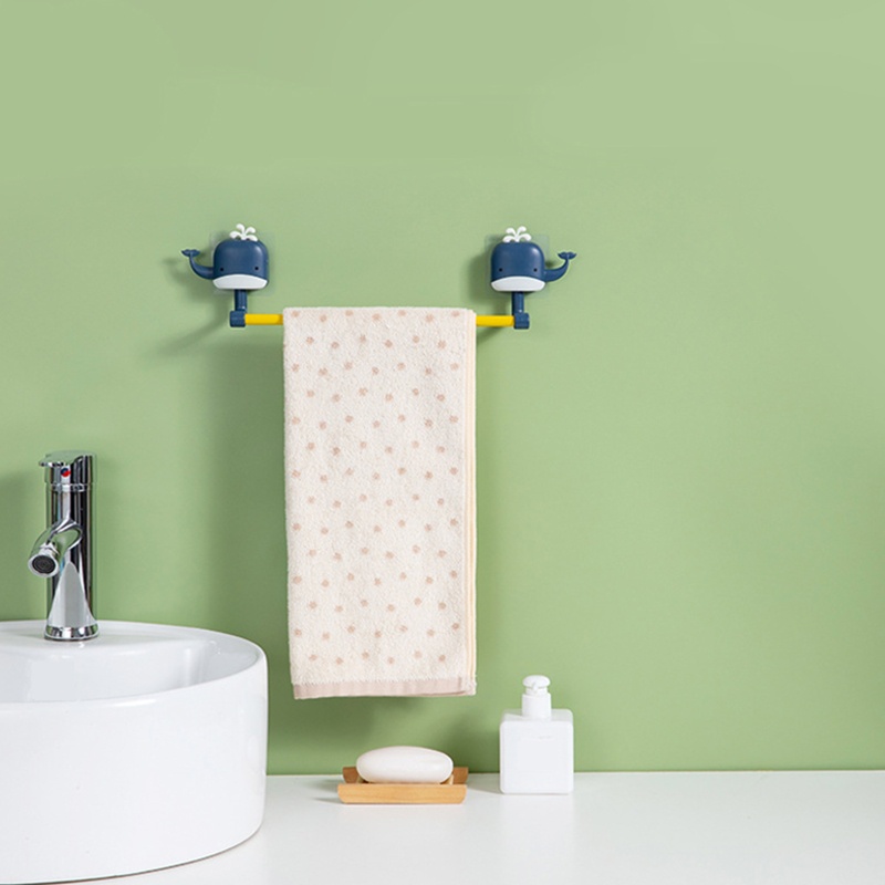 QQ Giá Treo Khăn Đa Năng Gắn Tường Không Cần Đục Lỗ Cho Nhà Bếp / Phòng Tắm