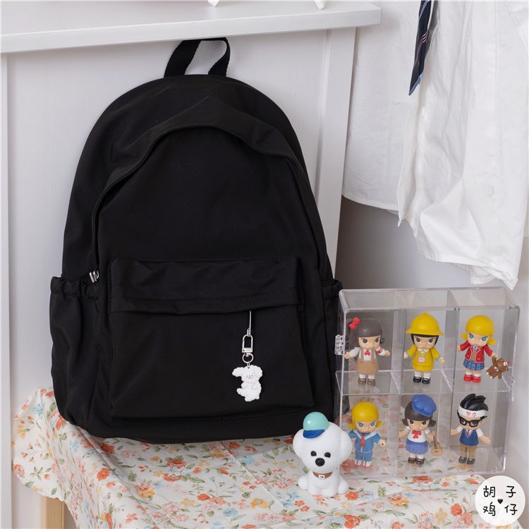 Ba Lô Đi Học Màu Sắc Đơn Giản Phong Cách Hàn Quốc