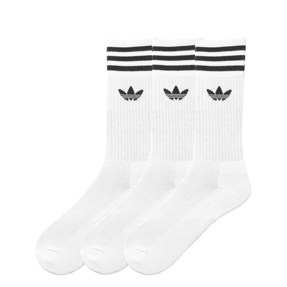 Tất adidas ORIGINALS Unisex Bộ 3 đôi tất cao cổ Màu trắng S21489