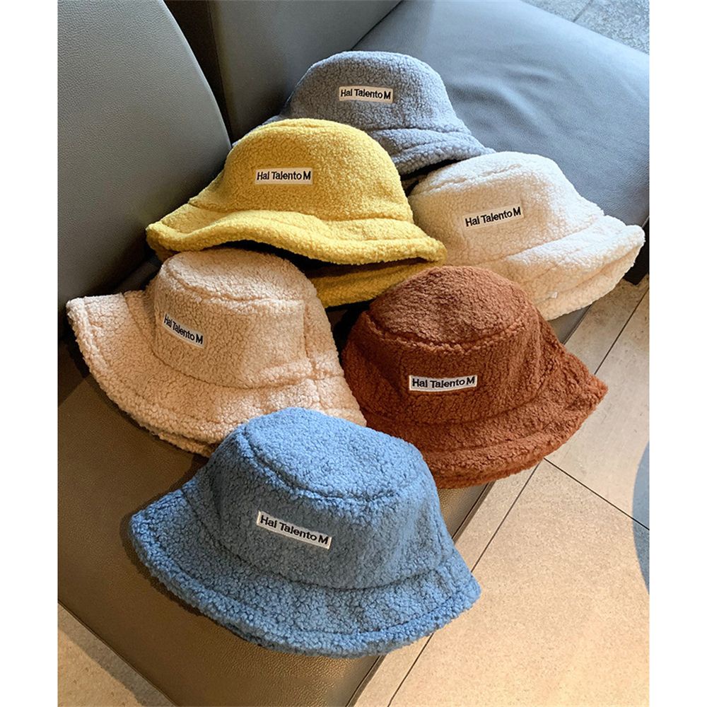Nón xô lông len dày dặn ấm áp mùa thu đông cho nữ