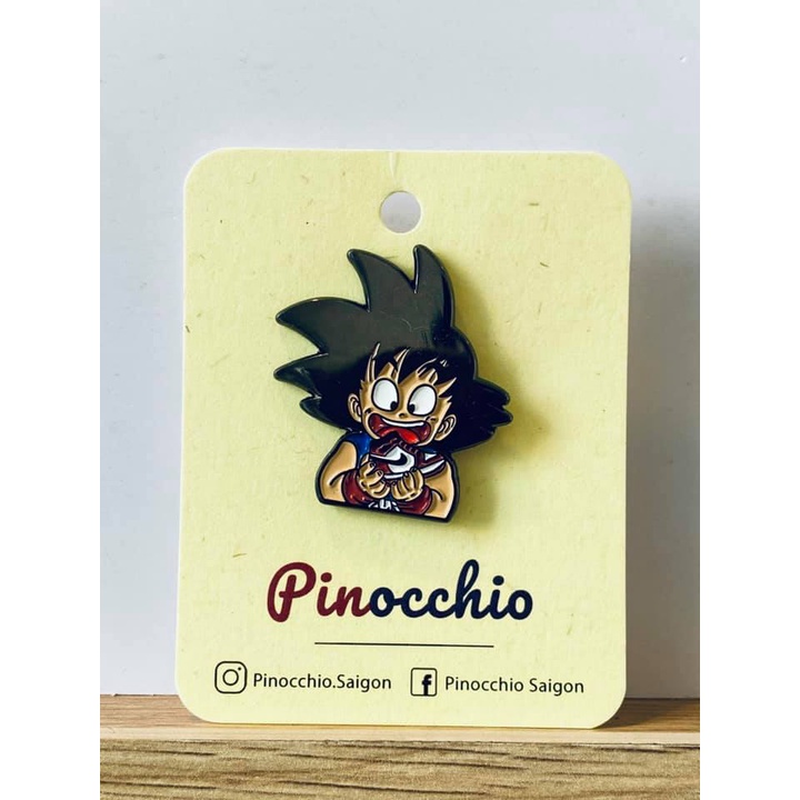 Pin cài Songoten Nike - Huy hiệu kim loại Pinocchio Saigon