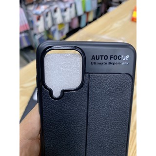 Ốp Samsung A12 , A02S dẻo đen kiểu da