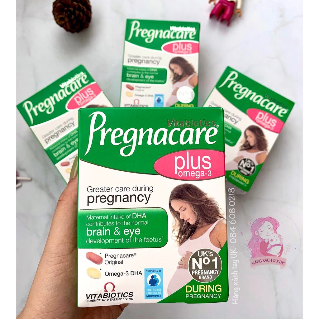 Vitamin bầu Pregnacare Plus Omega