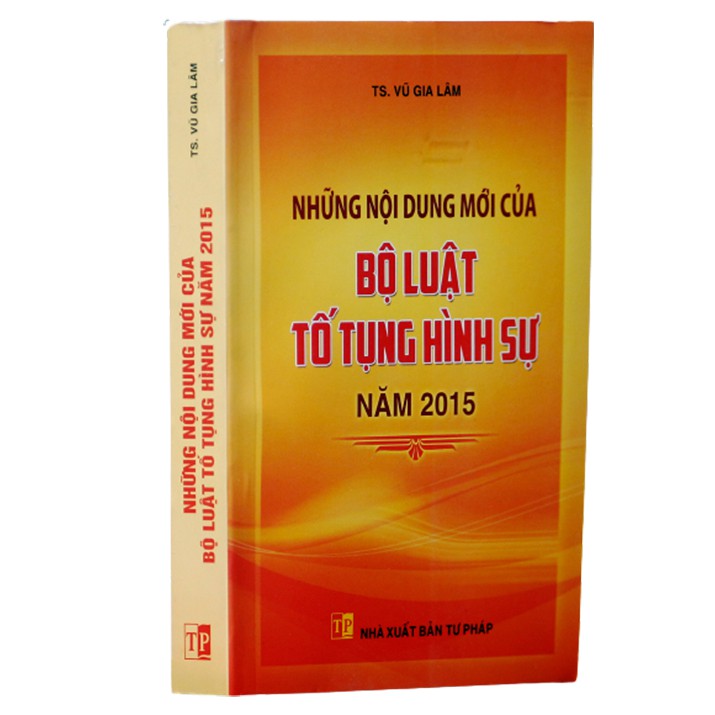 Sách - Những nội dung mới của bộ luật tố tụng hình sự năm 2015