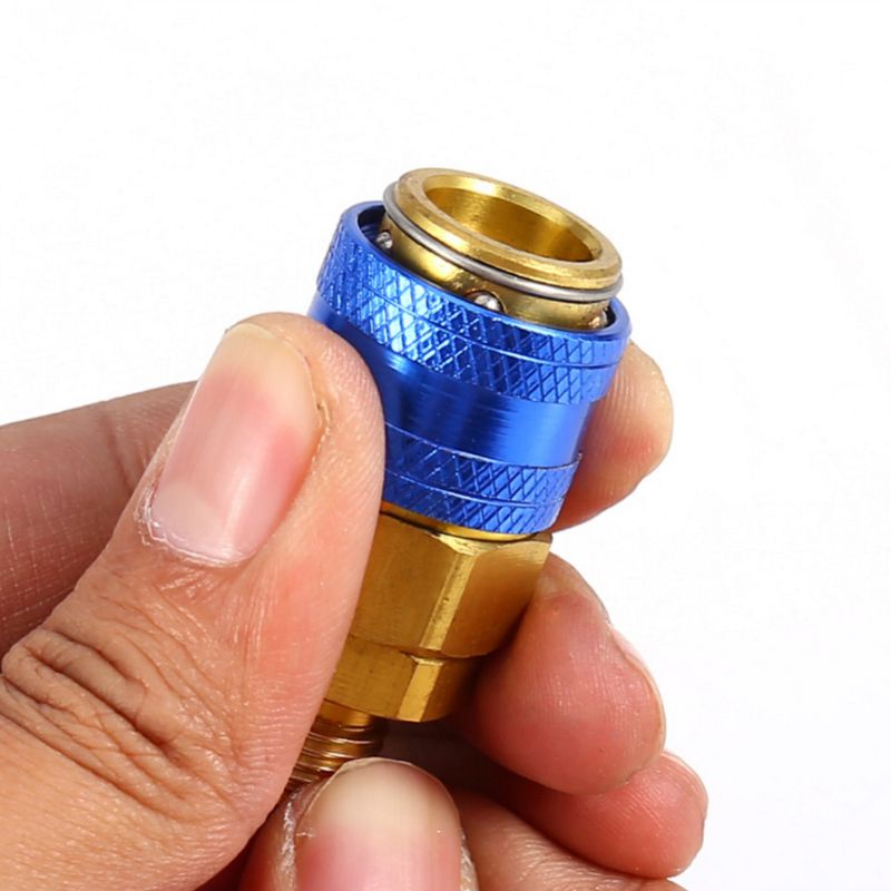 Đầu Nối Nhanh Bằng Đồng Thau Cho Freon R134A H L