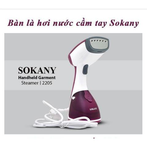 Bàn là hơi nước cầm tay Sokany AJ-2205