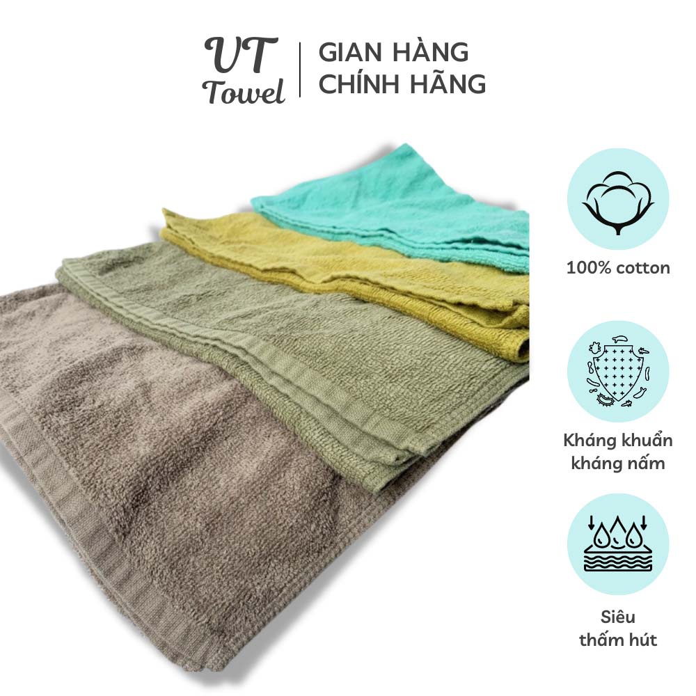 Khăn Tắm Nhỏ Khăn Gội Đầu Quấn Tóc Lau Mặt Kích Thước 35x80cm Cotton Thấm Hút 156.Goi Hanosimex