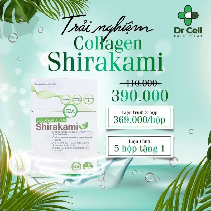 Collagen Đẹp Da Shirakami Dr Cell