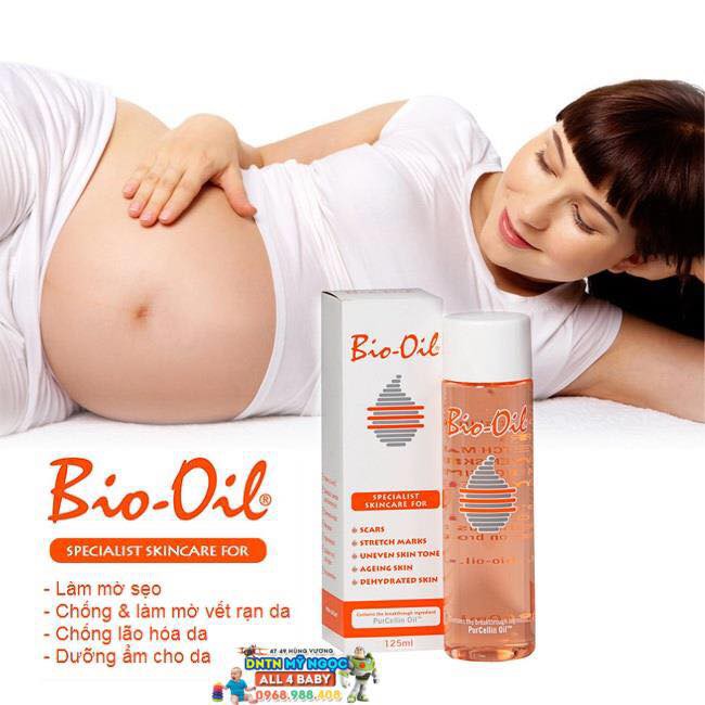 [Có Bill] Tinh Dầu Bio-Oil 60ml/125ml Úc - Mờ Sẹo, Giảm Rạn Da Khi Mang Thai Hiệu Quả