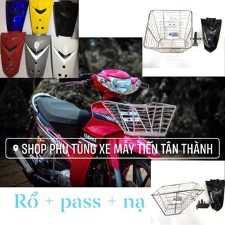 full rổ + pass + nạ inox titan sirius