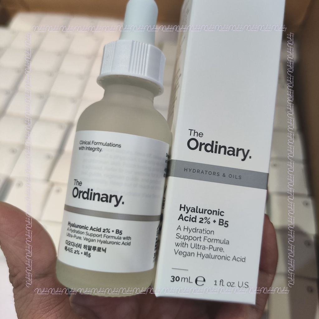 Tinh chất cấp ẩm, phục hồi da The Ordinary Hyaluronic Acid 2% + B5
