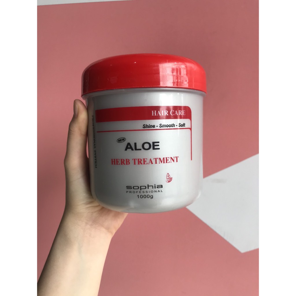 Dầu hấp Aloe Sophia 1000ml lô hội