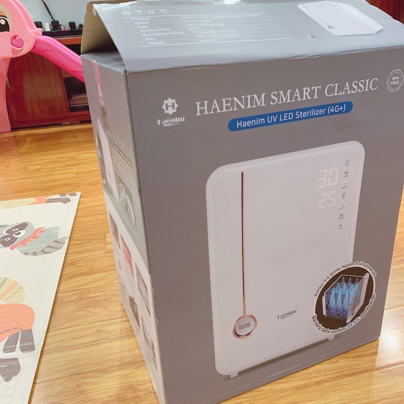 MÁY TIỆT TRÙNG SẤY KHÔ HAENIM UV LED STERILIZER 4G+