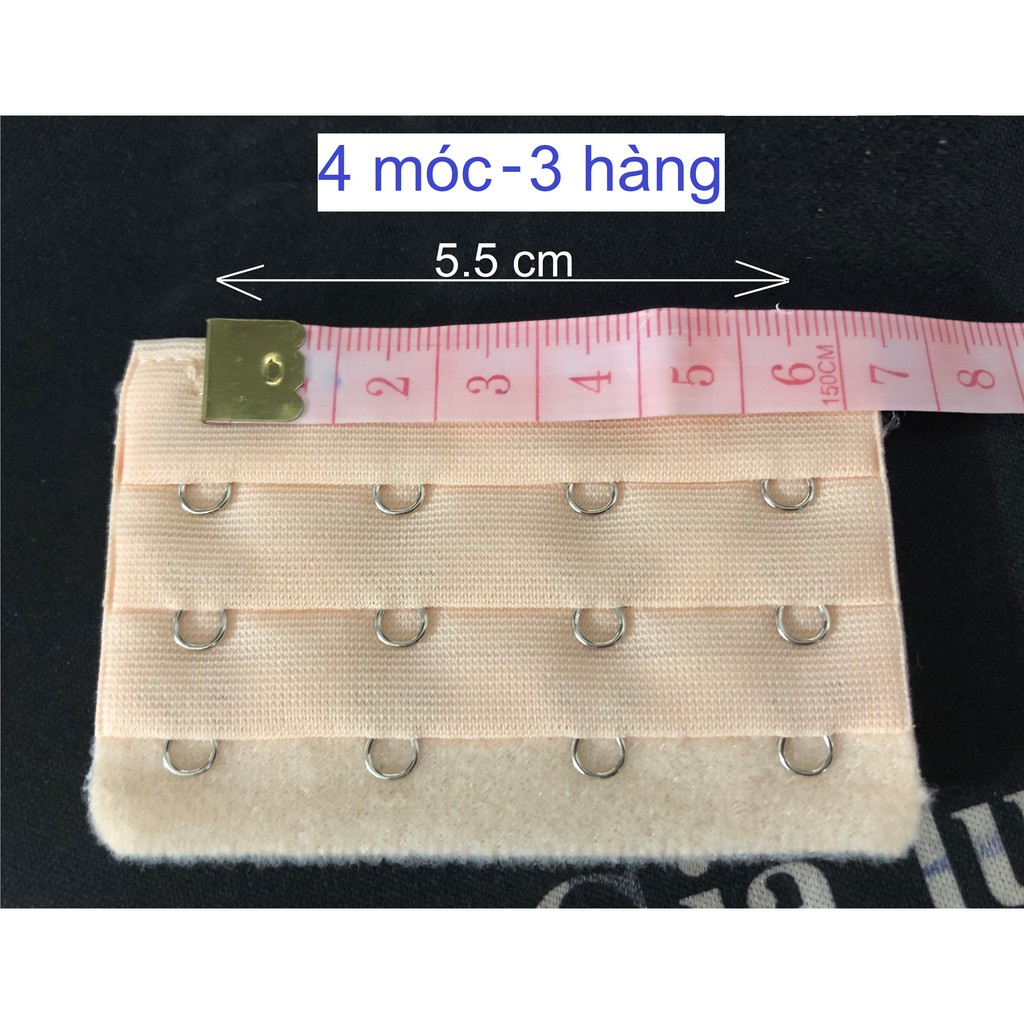 Dây nối áo lót 3 và 4 MÓC CÀI (tăng 1->4cm) -𝐀𝐋𝟏𝟎 | BigBuy360 - bigbuy360.vn