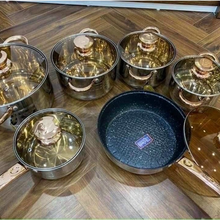 Bộ Nồi Đức 6 món 12 chi tiết ENGELBERG