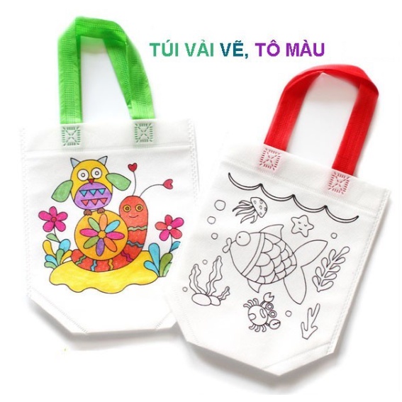 Set 8 bút dạ màu vẽ được trên vải và mọi chất liệu