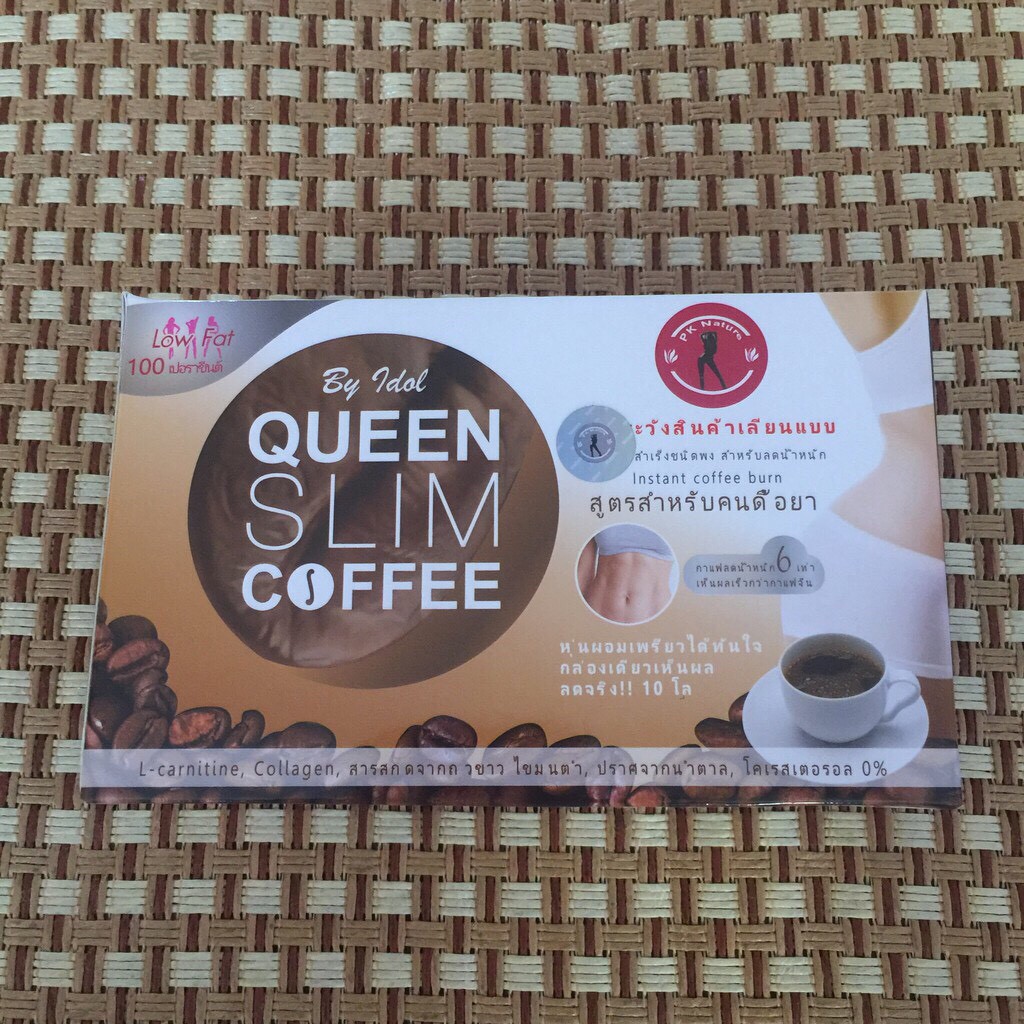 CÀ PHÊ GIẢM CÂN QUEEN SLIM COFFEE - CHUẨN THÁI 100%-Idol_slim