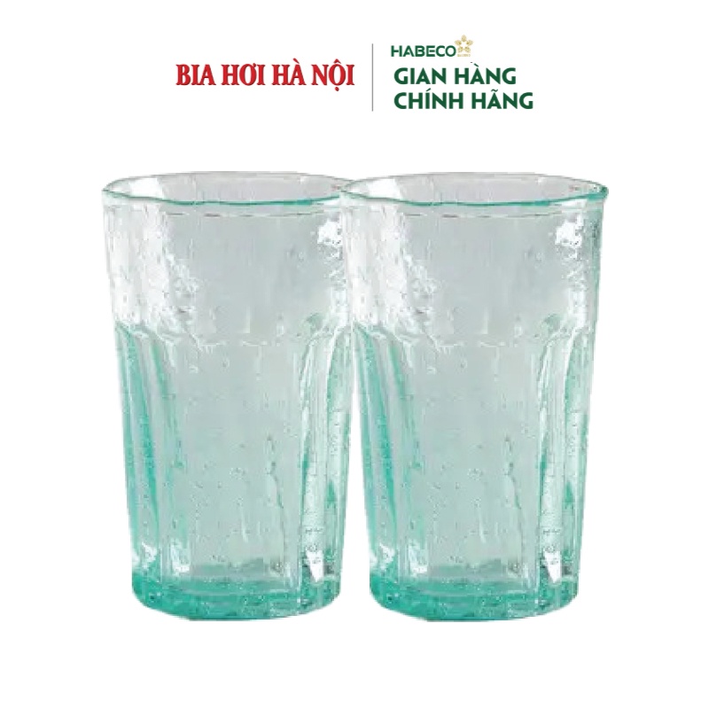 [GIFT] 2 Cốc Bia Hơi Hà Nội 330ML - HABECO