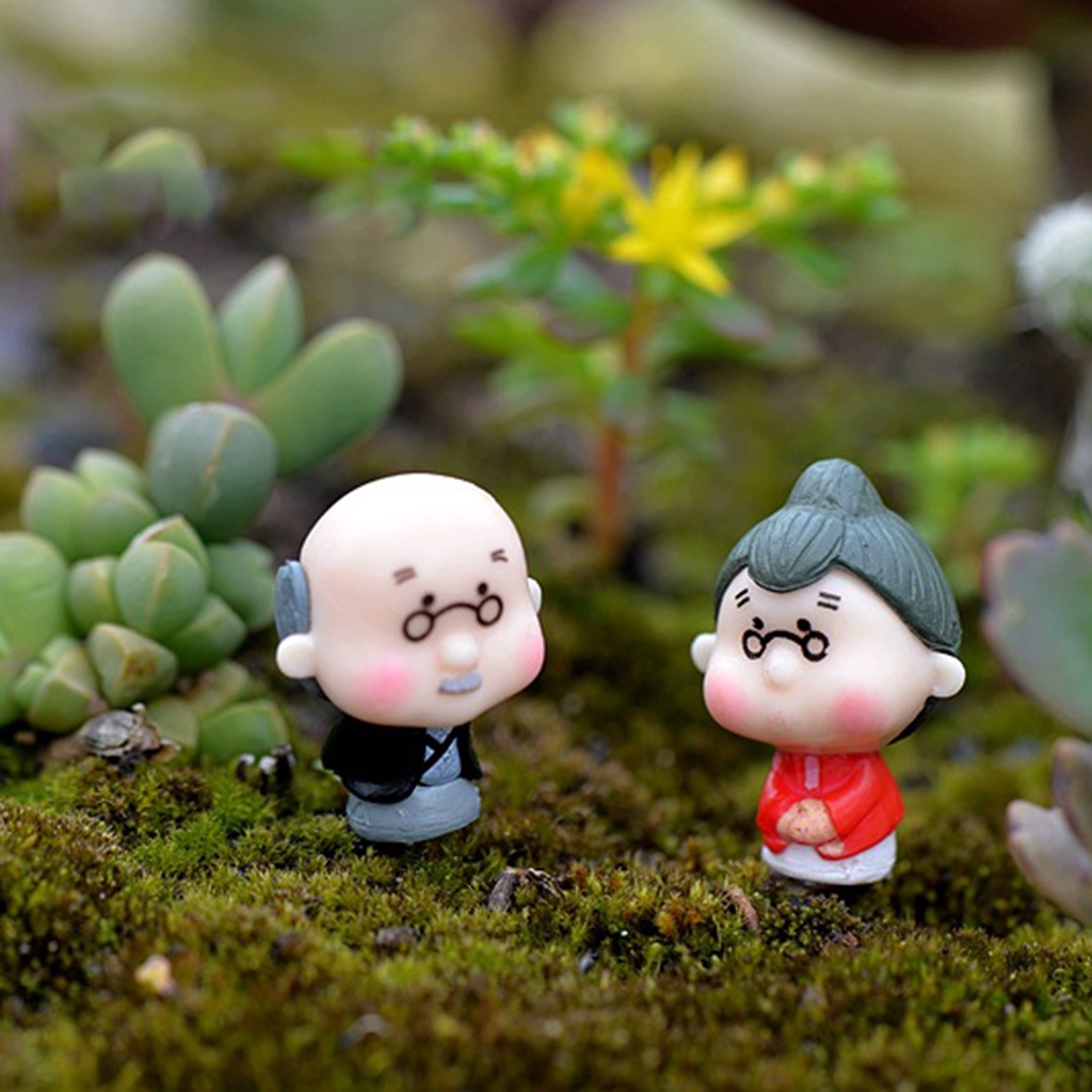 Set 2 mô hình búp bê độc đáo đáng yêu dành cho các cặp đôi