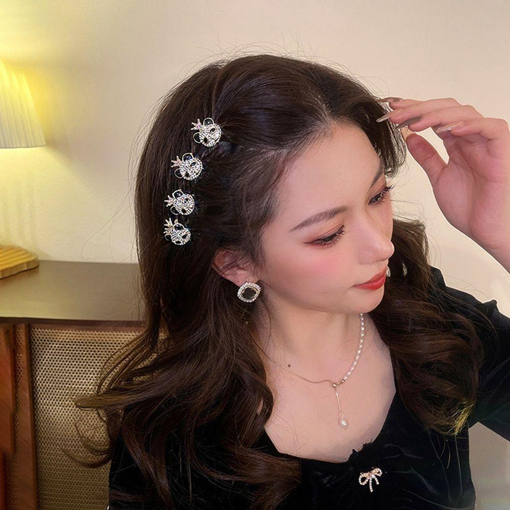 Vương Miện Cài Tóc Thời Trang Thu Đông Đơn Giản Cho Nữ